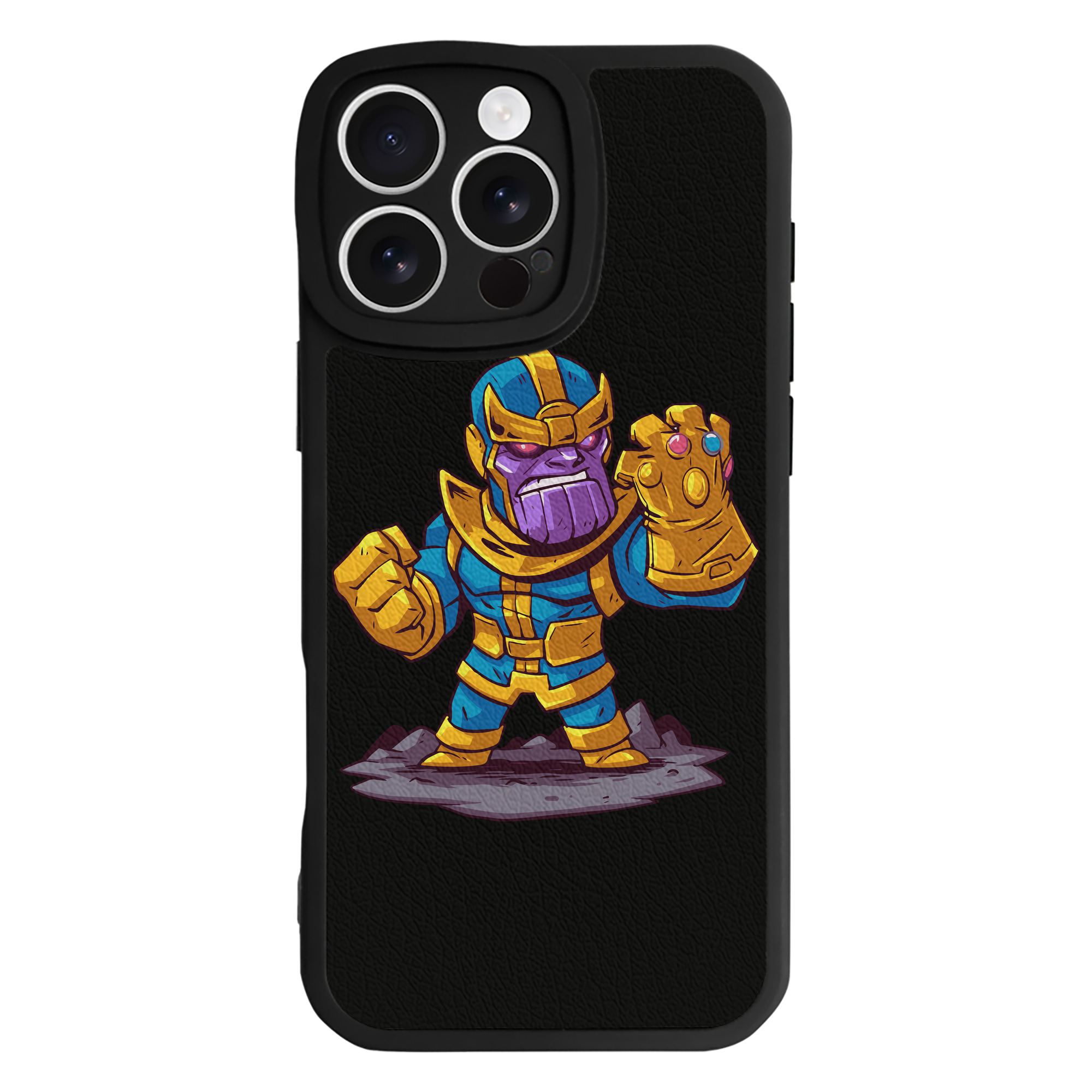 （画像用） アベンジャーズ The Avengers 【iPhone 16シリーズ対応】シリコンスマホケース（レザー調） 材質：シリコン